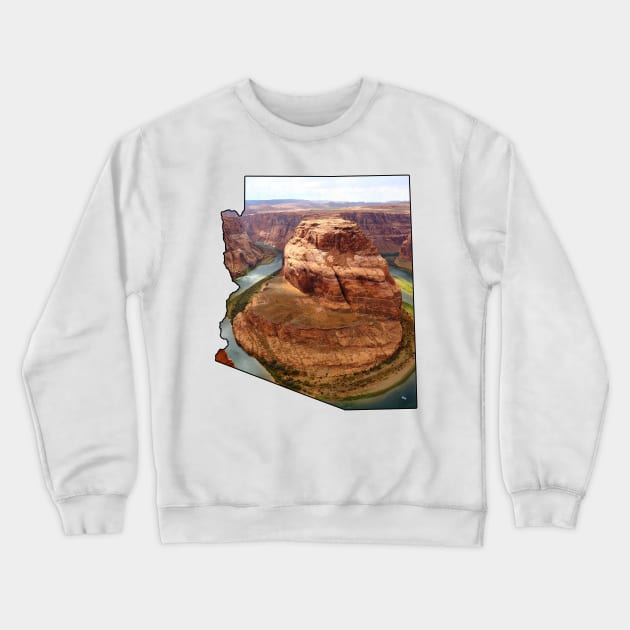 Arizona (Horseshoe Bend) Crewneck Sweatshirt by gorff